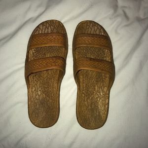Classic Jandals - Light Brown